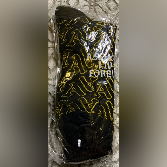 New ALF - Assholes Live Forever - Socks - Black n Yellow - Picture 3 of 3